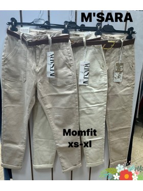 Jeansy damskie M'sara, size XS-XL, paczka 10szt,