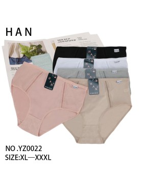 Majtki damskie size XL-3XL, paczka 24szt, mix kolor