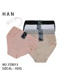 Majtki damskie size XL-3XL, paczka 24szt, mix kolor