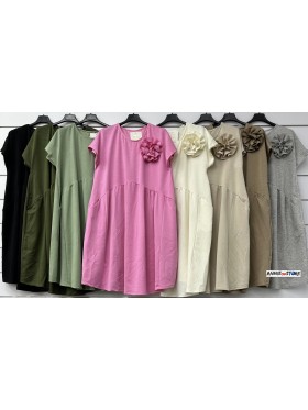 Sukienki damskie Włoski, size uni, paczka 6szt, mix kolor