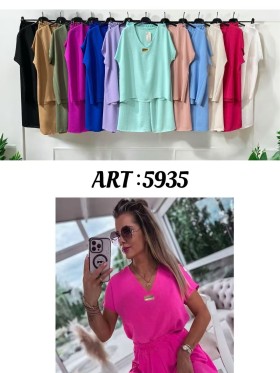 Komplety damskie Włoskie, size uni, paczka 6szt,mix kolor