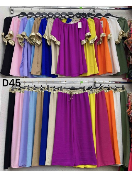 Komplety damskie Włoski, size uni, paczka 6szt,mix kolor