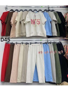 Komplety damskie Włoski, size uni, paczka 6szt,mix kolor