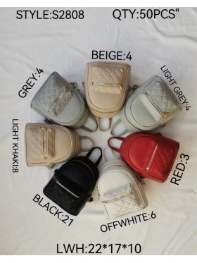 Plecaki damskie (standard 6szt ,MIX kolor .)