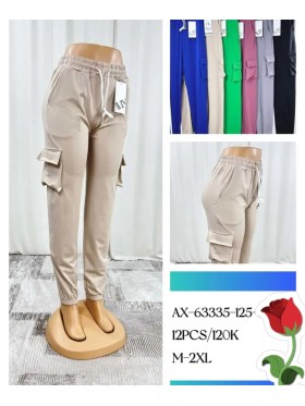 Spodnie damskie , size m-2xl, paczka 12szt, mix kolor