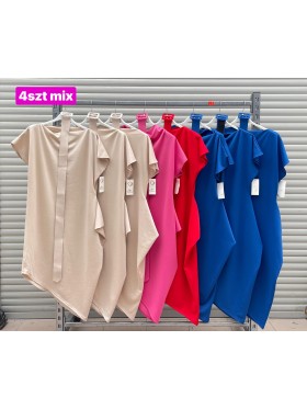 Sukienki damskie Włoski, size uni, paczka 4szt, mix kolor