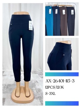 Spodnie damskie , size s-3xl, paczka 12szt, mix kolor