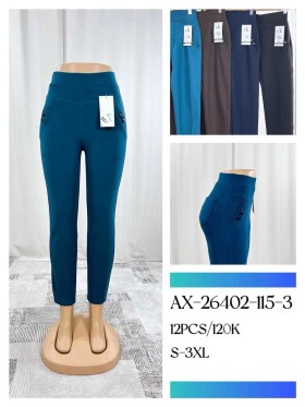 Spodnie damskie , size s-3xl, paczka 12szt, mix kolor
