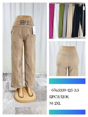 Spodnie damskie , size m-2xl, paczka 12szt, mix kolor