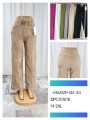Spodnie damskie , size m-2xl, paczka 12szt, mix kolor