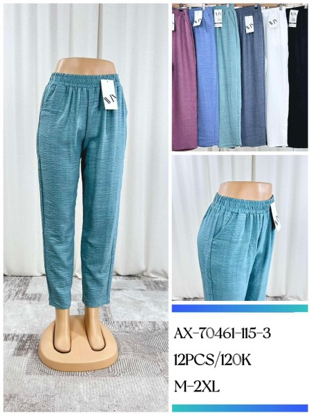 Spodnie damskie , size m-2xl, paczka 12szt, mix kolor
