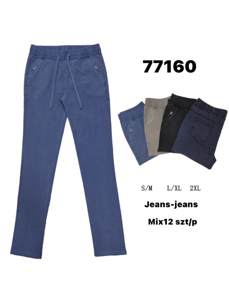 Jeansy damskie , size S-2Xl, paczka 12szt, mix kolor
