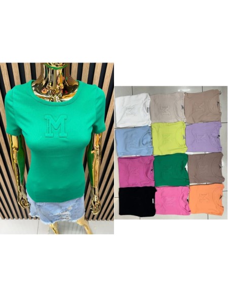 Bluzki damskie Tureckie, size uni, paczka 6szt,1kolor
