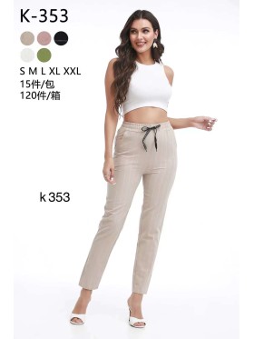Spodnie damskie , size s-2xl, paczka 15szt, mix kolor