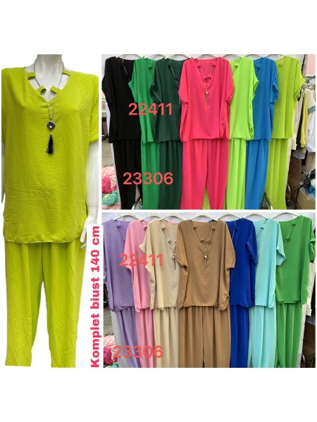 Komplety damskie  Włoskie, size UNI, paczka 6szt,MIX kolor