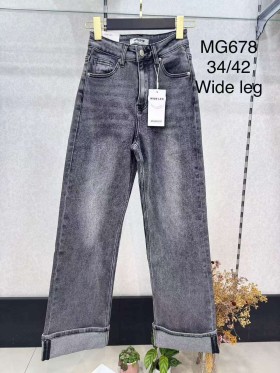Jeansy damskie , size 34-42, paczka 10szt,