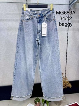 Jeansy damskie , size 34-42, paczka 10szt,