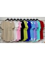 Bluzki damskie Włoski, size uni, paczka 6szt, mix kolor