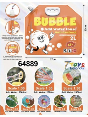 ZABAWKI BUBBLE. 12 SZT / PACZKA, KOLOR JAK NA ZDZIĘCIU