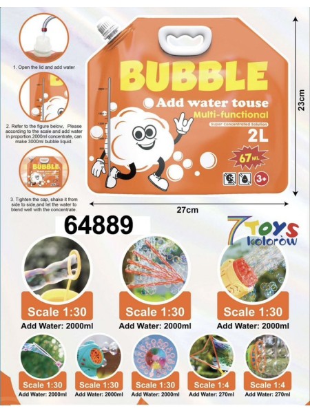 ZABAWKI BUBBLE. 12 SZT / PACZKA, KOLOR JAK NA ZDZIĘCIU