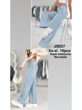 Jeansy damskie ,size xs-xl, paczka 10szt,