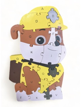 ZABAWKI PUZZLE . 6 SZT / PACZKA, KOLOR JAK NA ZDZIĘCIU