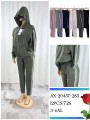 Komplety damskie , size 3-6xl, paczka 12szt, mix kolor