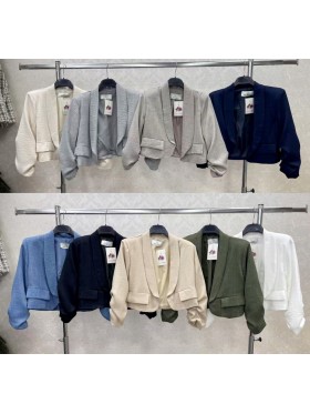 Marynarki damskie wloskie, size uni, paczka 6szt, MIX kolor