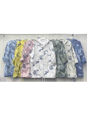 Bluzki damskie wloskie, size uni, paczka 6szt, MIX kolor