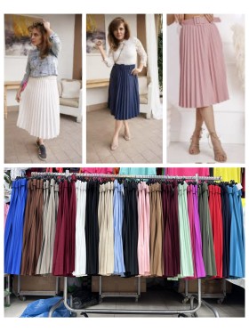 Spódnica  damskie wloskie, size uni, paczka 6szt, MIX kolor