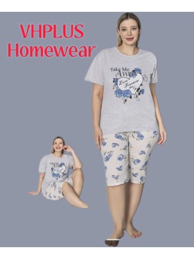 Piżama damskie tureckie, size l-4xl, paczka 10szt, MIX kolor