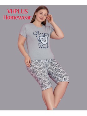 Piżama damskie tureckie, size xl-4xl, paczka 8szt, 1kolor