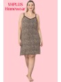 Koszule nocne damskie tureckie, size 2xl-4xl, paczka 9szt, 1kolor