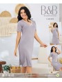 Koszule nocne damskie tureckie, size m-xl, paczka 9szt, 1kolor