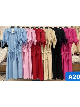 Sukienki damskie Włoski, size uni, paczka 6szt,Mix kolor