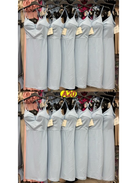 Sukienki damskie Włoski, size uni, paczka 6szt,Mix kolor