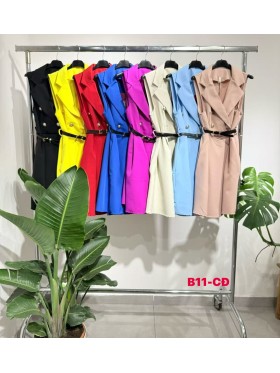 Sukienki damskie Włoski, size uni, paczka 6szt,Mix kolor