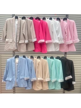 Marynarka damskie Włoski, size uni, paczka 6szt, mix kolor