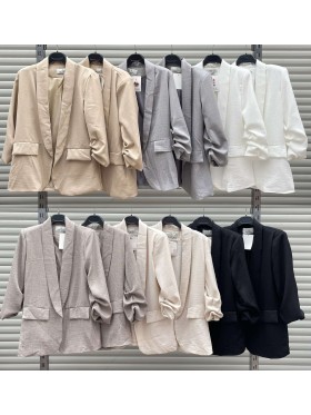 Marynarka damskie Włoski, size uni, paczka 6szt, mix kolor