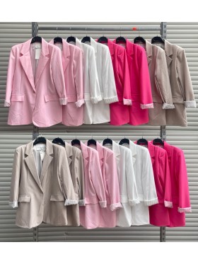 Marynarka damskie Włoski, size uni, paczka 6szt, mix kolor