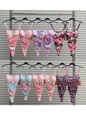 Body damskie Włoski, size uni, paczka 6szt,Mix kolor