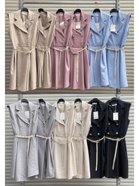 Sukienki damskie Włoski, size uni, paczka 6szt,Mix kolor