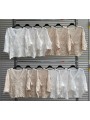 Bluzki damskie Włoski, size uni, paczka 6szt,Mix kolor
