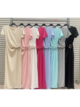 Sukienki damskie Włoski, size uni, paczka 6szt,Mix kolor