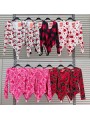 Body damskie Włoski, size uni, paczka 6szt,Mix kolor