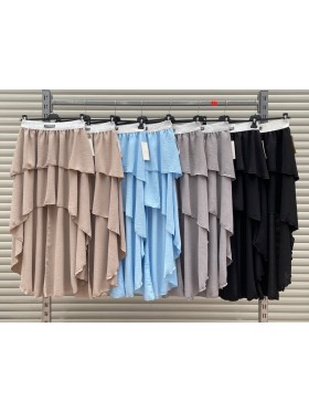 Spódnica długa damskie Włoski, size uni, paczka 6szt,Mix kolor