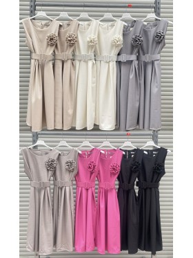 Sukienki damskie Włoski, size uni, paczka 6szt,Mix kolor