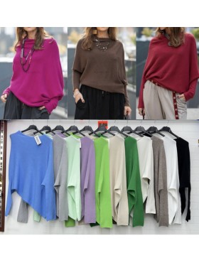 Swetry damskie Włoski, size uni, paczka 6szt,Mix kolor