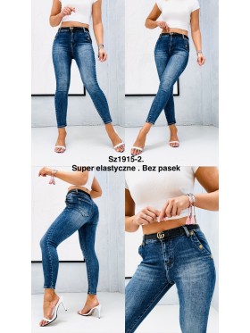 Jeansy damskie  M'sara,size xs-xl, paczka 10szt,