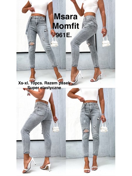 Jeansy damskie  M'sara,size xs-xl, paczka 10szt,